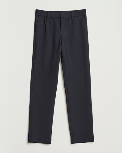 NN07 Billie Drawstring Trousers Navy Blue – Bleu