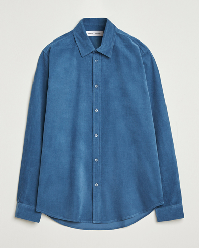 Samsøe Samsøe Liam Baby Cord Shirt Stellar Blue – Bleu
