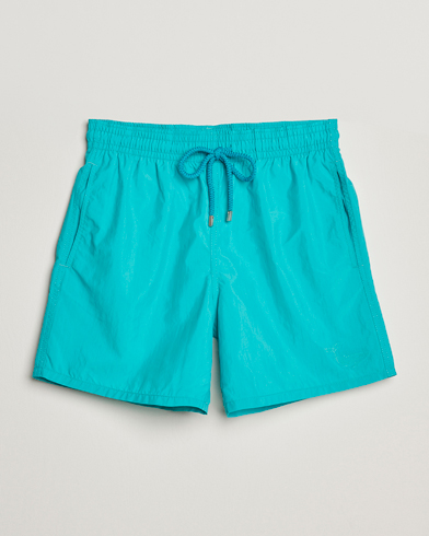 Vilebrequin Moorea Aquareactive Swim Shorts Vert Disco – Bleu