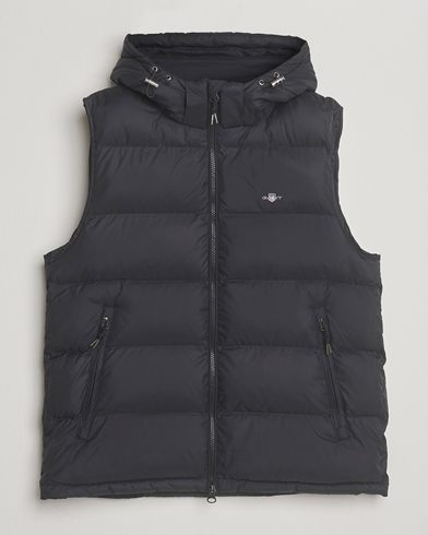 GANT The Active Cloud Vest Black – Noir