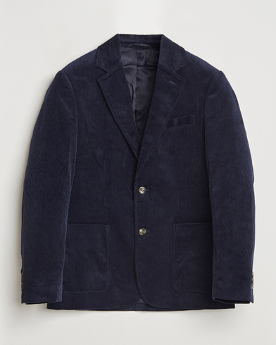 GANT Corduroy Blazer Evening Blue – Bleu