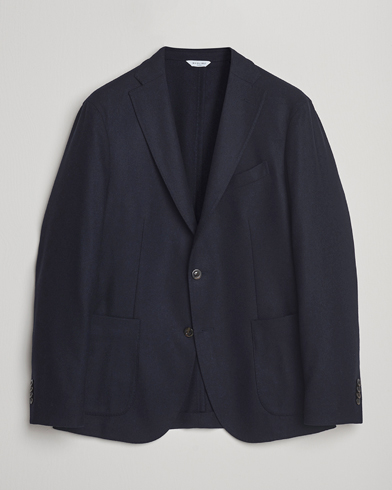 Boglioli K Jacket Wool/Cashmere Blazer Navy – Bleu