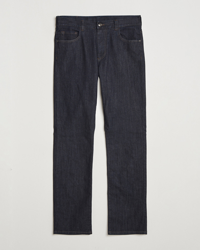 Canali Slim Fit Jeans Dark Rinse – Bleu