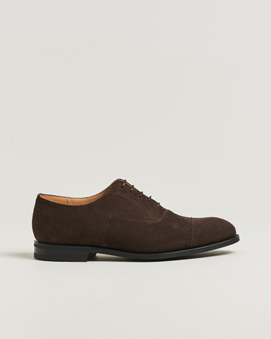 Church's Consul Suede Oxford Dark Brown – Marron