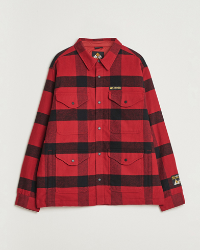 Columbia High Cascades Shirt Jacket Red – Rouge