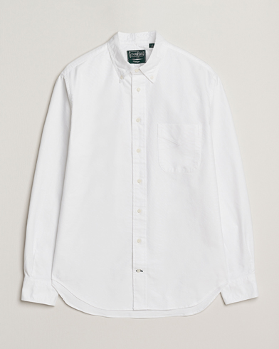 Gitman Vintage Oxford Button Down Shirt White – Blanc