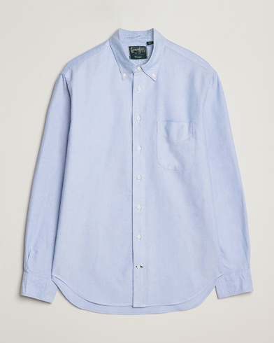 Gitman Vintage Oxford Button Down Shirt Light Blue – Bleu