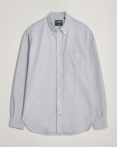 Gitman Vintage Brushed Oxford Button Down Shirt Blue – Bleu