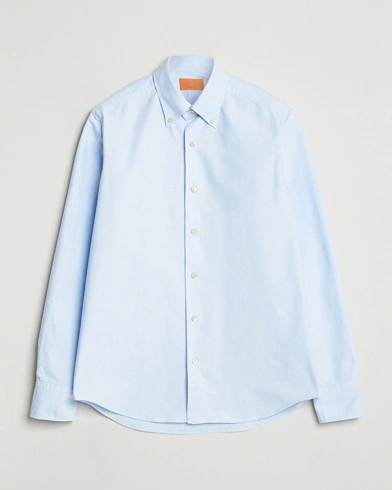 Grigio Oxford Button Down Shirt Light Blue – Bleu