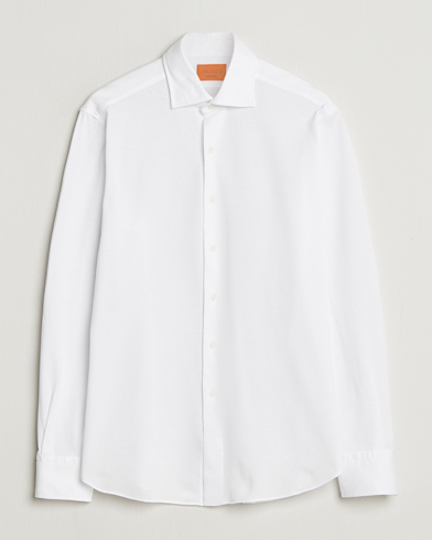 Grigio Cotton Jersey Shirt White – Blanc