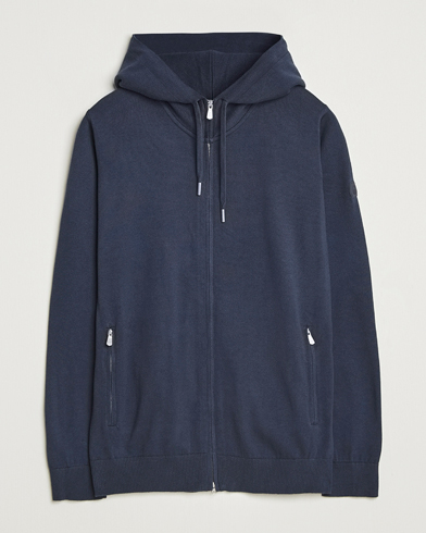 Sail Racing Bowman Knitted Full Zip Hoodie Navy – Bleu