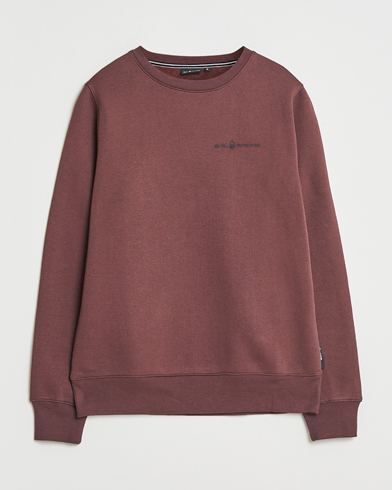 Sail Racing Bowman Crew Neck Sweatshirt Dark Brown – Marron
