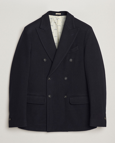 Massimo Alba Cashmere Peacoat Navy – Bleu