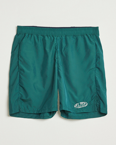 Palmes Oval Tennis Shorts Dark Green – Vert