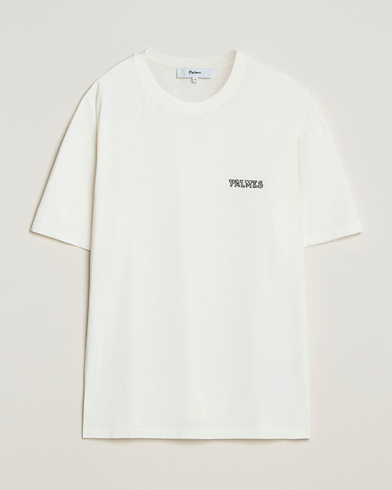 Palmes Logo T-Shirt Broken White – Blanc
