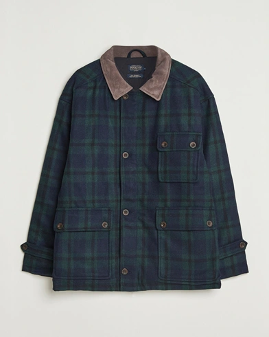 Pendleton Hunting Jacket Blackwatch Tartan – Bleu