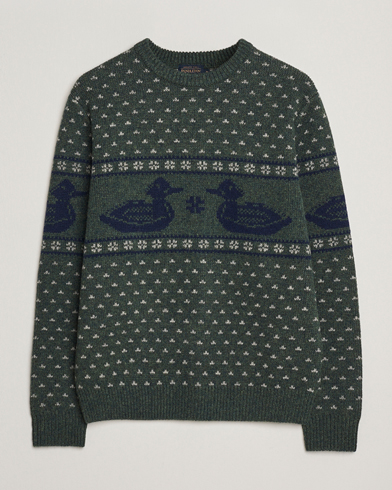 Pendleton Wool Duck Sweater Green – Vert
