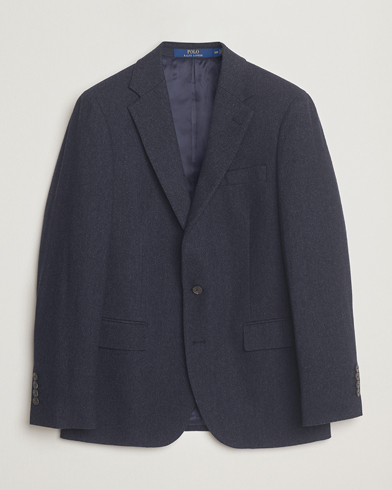 Polo Ralph Lauren Single Breasted Herringbone Sportcoat Navy – Bleu