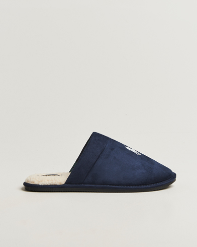 Polo Ralph Lauren Klarence Dress Slipper Navy/BlackWatch – Bleu
