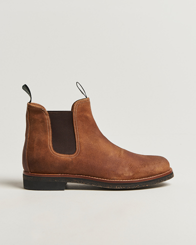 Polo Ralph Lauren Radford Chelsea Boot Light Java Suede – Marron