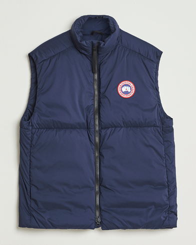 Canada Goose Lodge Vest Atlantic Navy – Bleu