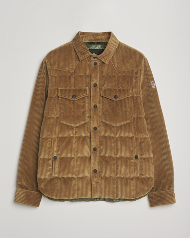Moncler Grenoble Gelt Corduroy Shirt Jacket Brown – Marron