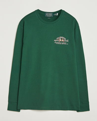Polo Ralph Lauren Classic Fit Long Sleeve Jersey T-Shirt Vintage Pine – Vert