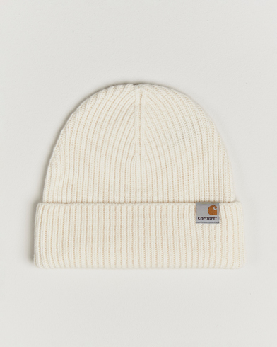 Carhartt WIP Gabe Wool/Cashmere Beanie Wax – Blanc