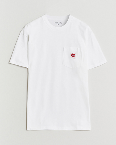 Carhartt WIP Pocket Heart T-Shirt White – Blanc