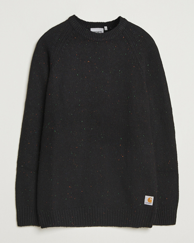 Carhartt WIP Anglistic Wool/Cotton Sweater Black – Noir