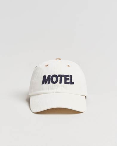Drake's Motel Felt Baseball Cap Ecru – Blanc