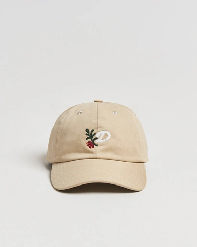Drake's D Flower Baseball Cap Sand – Beige