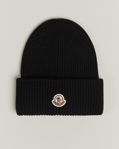 Moncler Cashmere Beanie Black – Noir