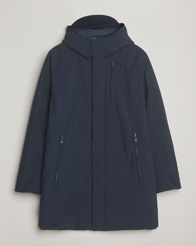 KnowledgeCotton Apparel Climateshell Padded Jacket Navy – Bleu