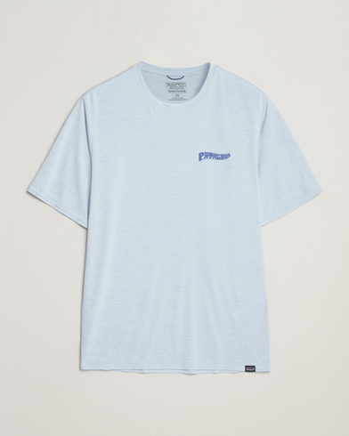 Patagonia Cap Cool Daily Graphic T-Shirt Fleck Blue – Bleu