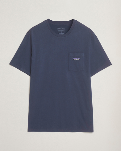 Patagonia Daily Pocket T-Shirt New Navy – Bleu