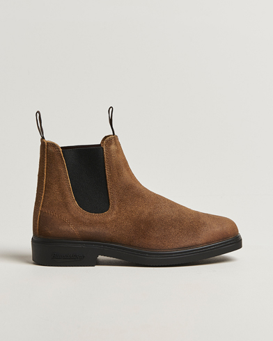 Blundstone 2581 Dress Waked Suede Chelsea Boot Tobacco – Marron