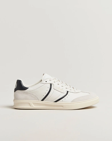 Fred Perry B4 Leather/Suede Sneaker Snow White – Blanc