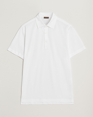 Stenströms Supima Cotton Polo Shirt White – Blanc