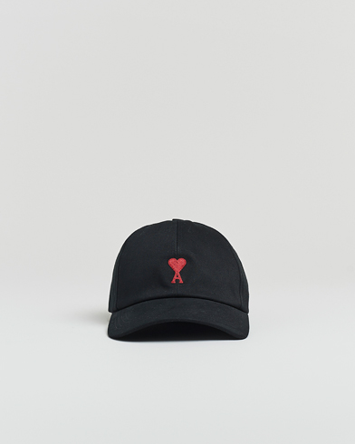AMI Heart Logo Cap Black – Noir