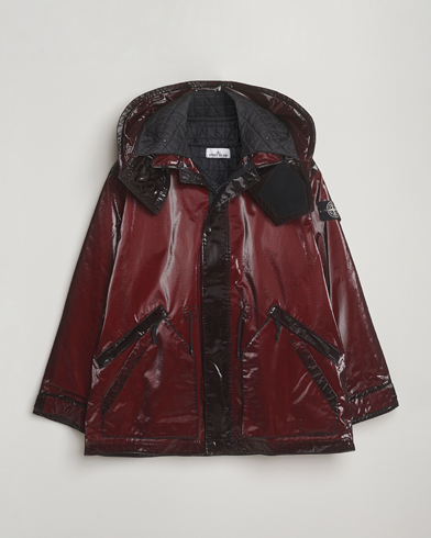 Stone Island Short Ripstop Detachable Inner Parka Burgundy – Rouge