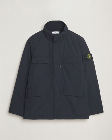 Stone Island Micro Twill Padded Field Jacket Black – Noir