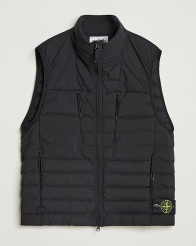 Stone Island Nylon Down Vest Black – Noir