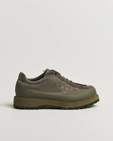 Stone Island Low Top Suede Sneakers Military Green – Vert