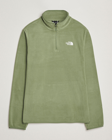 The North Face Glacier Fleece 1/4 Zip Sage Green – Vert