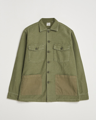orSlow 4 Pockets US Army Shirt Dark Olive – Vert