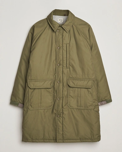 orSlow Padded Active Coat Army Green – Vert