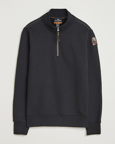 Parajumpers Broad Peak Super Easy Half Zip Sweatshirt Black – Noir