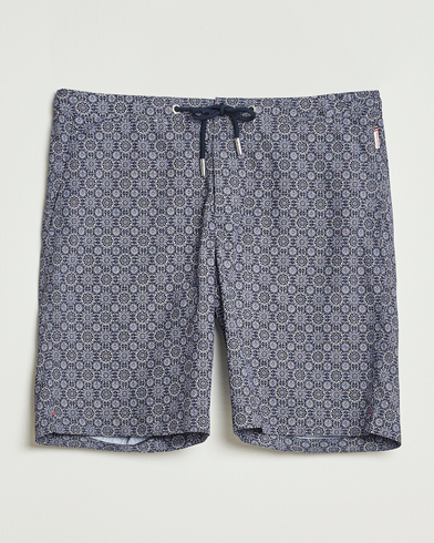 Orlebar Brown Dane II Alchemy Drawcord Swimshorts Night Iris – Bleu