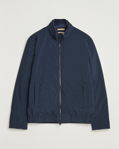 Woolrich Cloud Lewis Bomber Melton Blue – Bleu